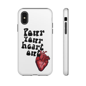 Pour Your Heart Out iPhone Case