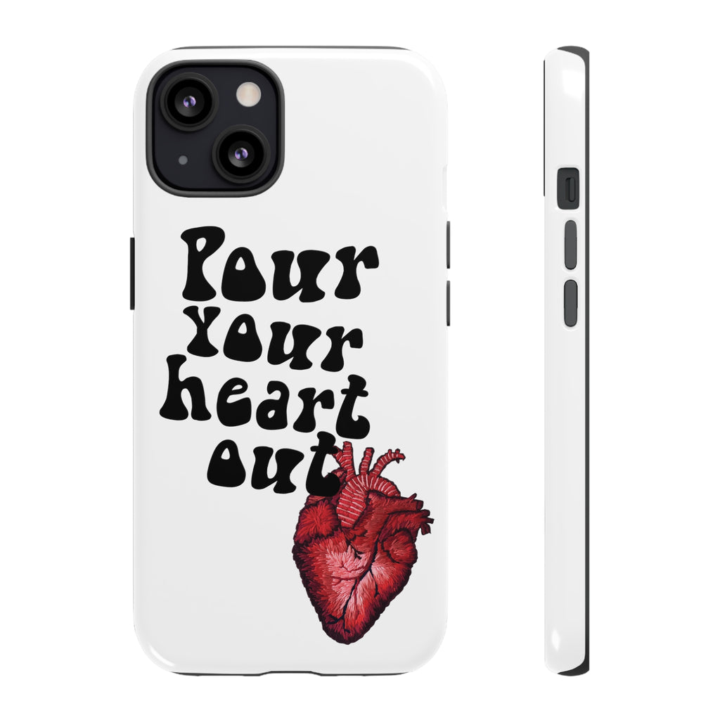 Pour Your Heart Out iPhone Case