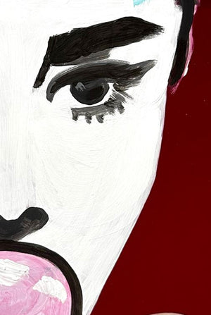 Audrey Hepburn Pop Art Print