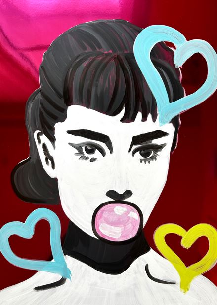 Audrey Hepburn Pop Art Print