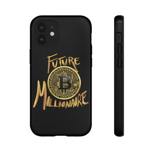 Future Bitcoin Millionaire iPhone Case