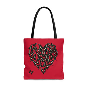 Butterfly Love Large Tote Bag