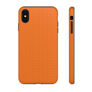 Orange Infinity iPhone Case