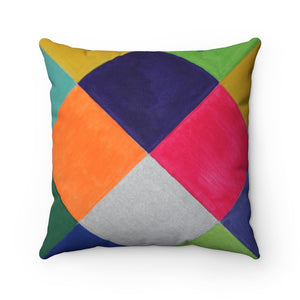 Happy Colors Accent Pillow