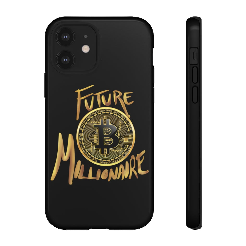 Future Bitcoin Millionaire iPhone Case