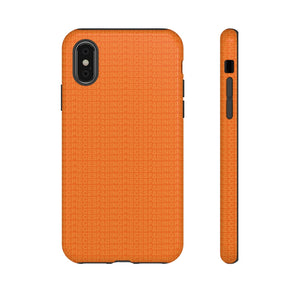 Orange Infinity iPhone Case