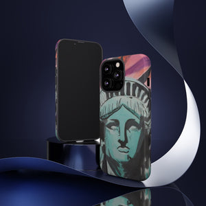 Miss Liberty iPhone Case