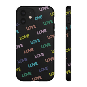 Love Pattern iPhone Case