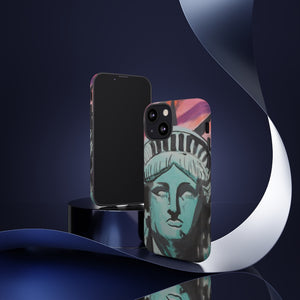 Miss Liberty iPhone Case