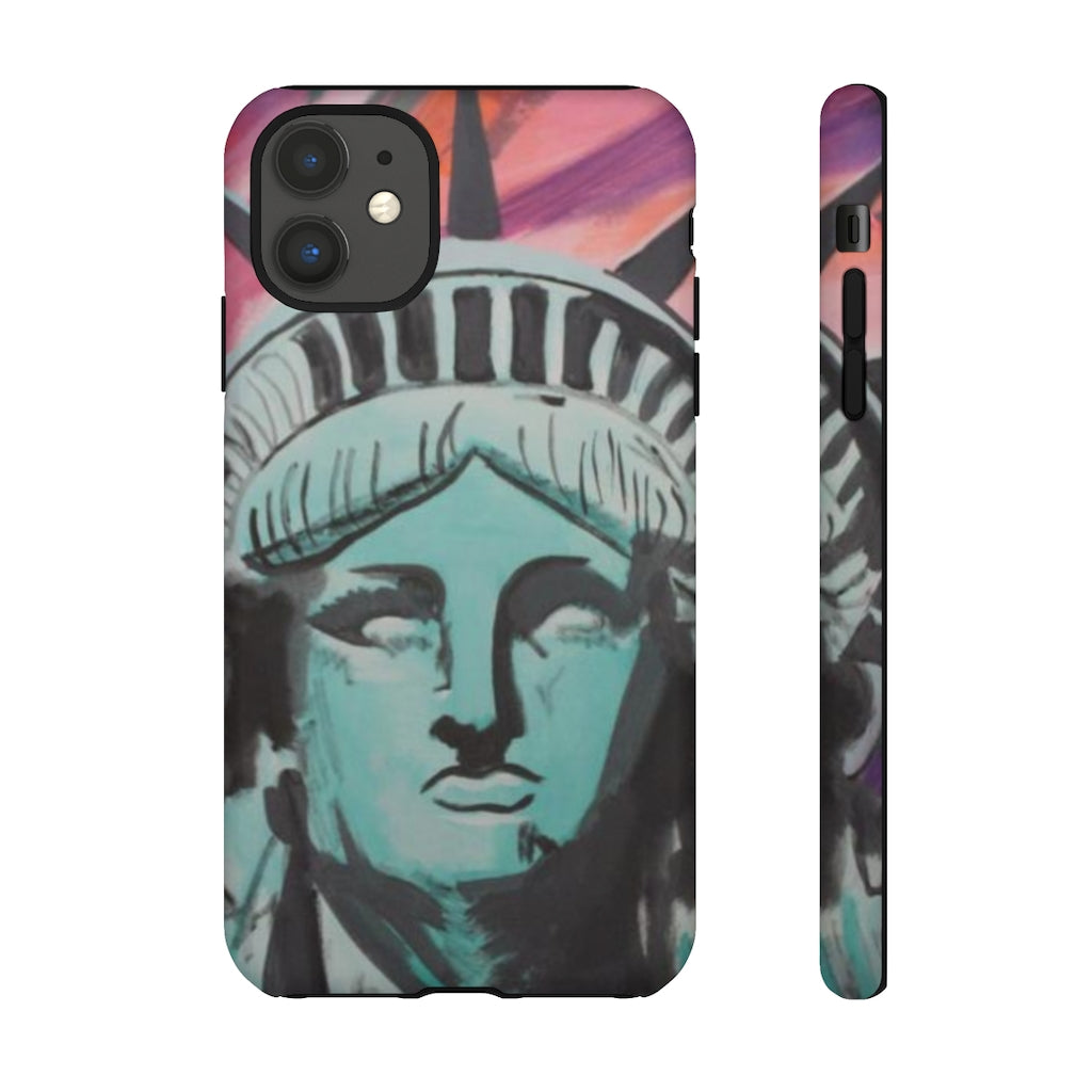 Miss Liberty iPhone Case