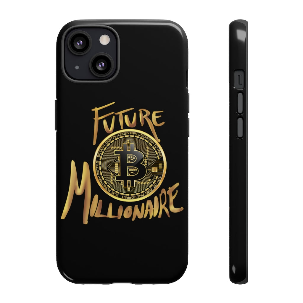 Future Bitcoin Millionaire iPhone Case