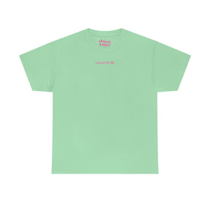 SYLMT Tee - Mint With Pink