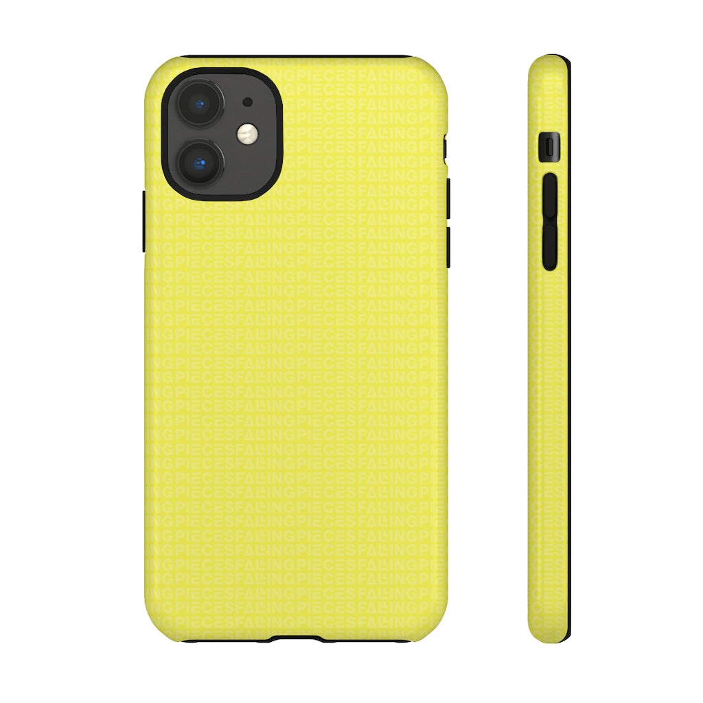 Yellow Infinity iPhone Case