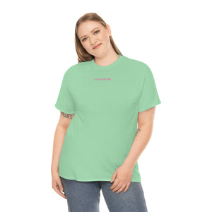 SYLMT Tee - Mint With Pink