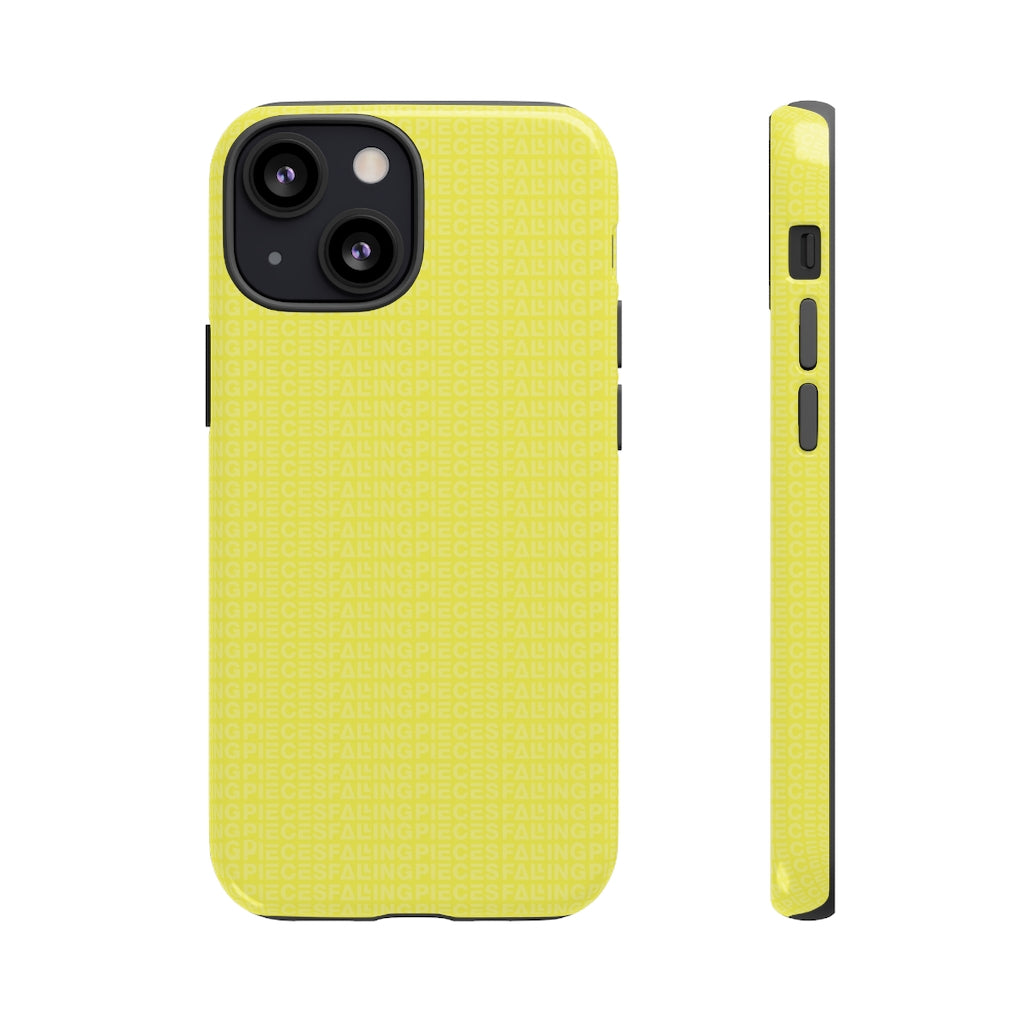 Yellow Infinity iPhone Case