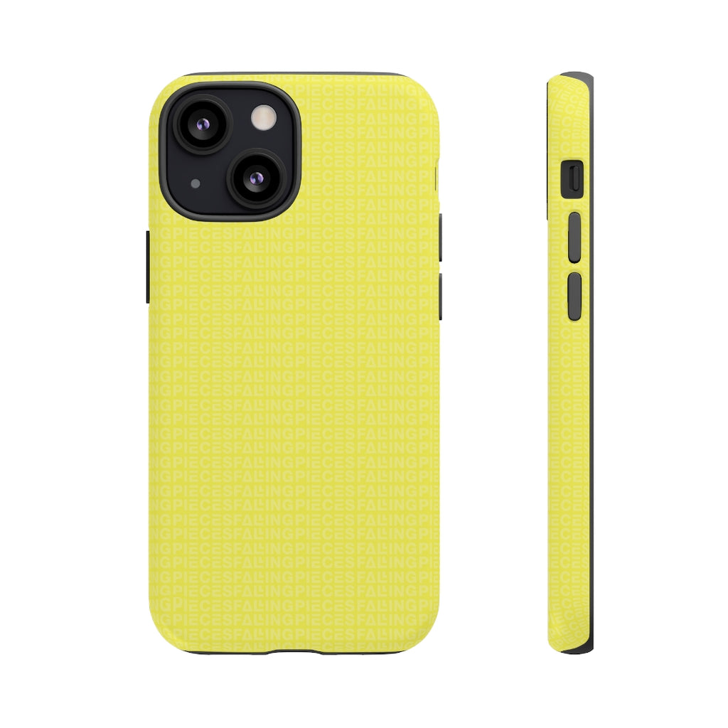 Yellow Infinity iPhone Case