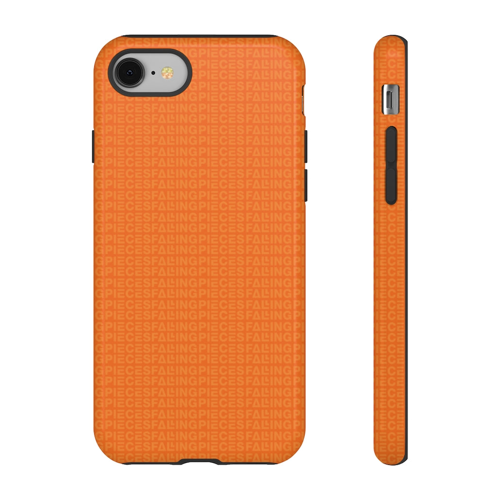 Orange Infinity iPhone Case