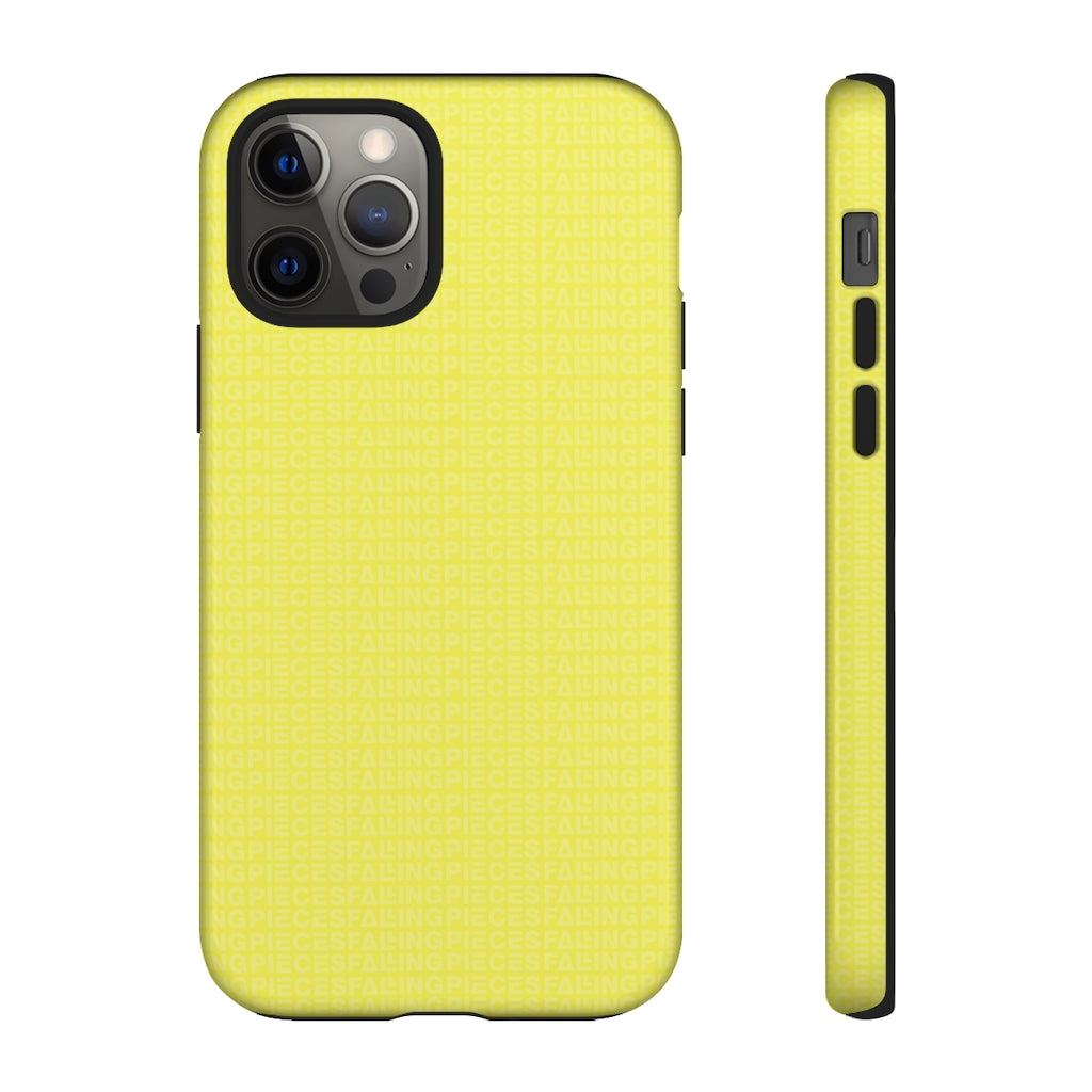 Yellow Infinity iPhone Case