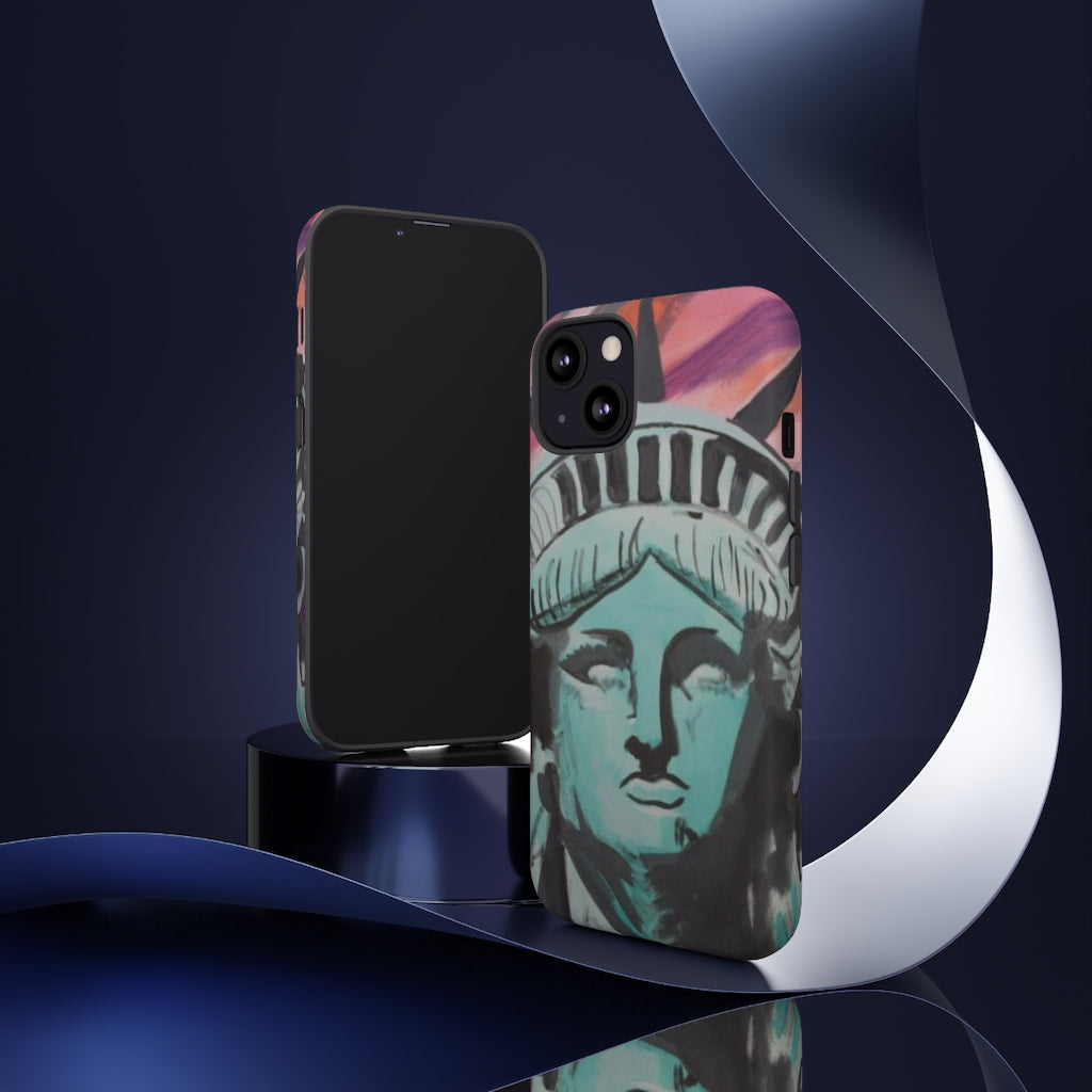 Miss Liberty iPhone Case