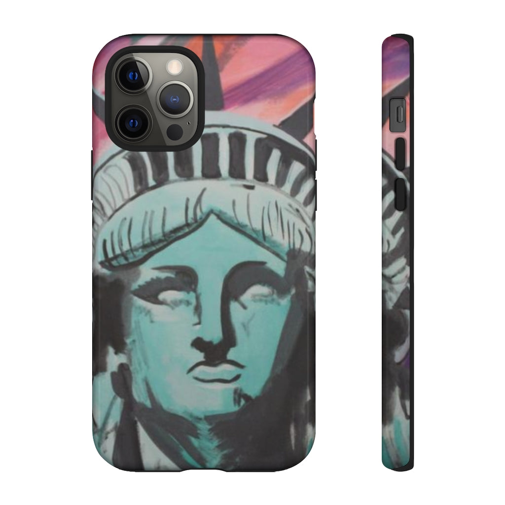 Miss Liberty iPhone Case