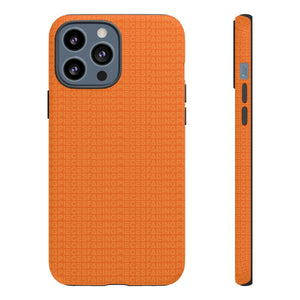 Orange Infinity iPhone Case