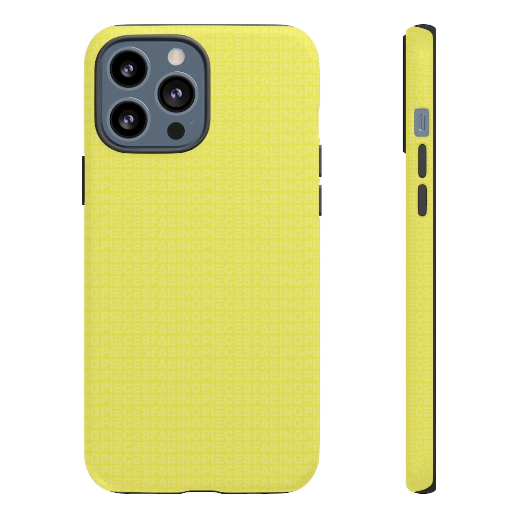 Yellow Infinity iPhone Case