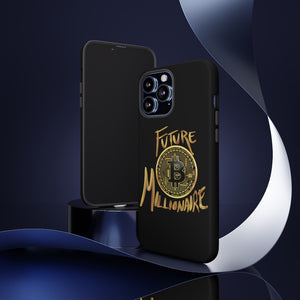 Future Bitcoin Millionaire iPhone Case