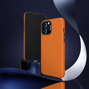 Orange Infinity iPhone Case