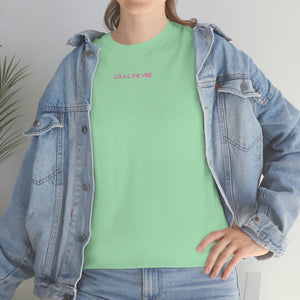 SYLMT Tee - Mint With Pink