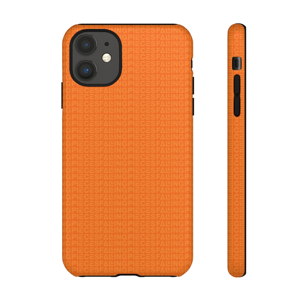Orange Infinity iPhone Case