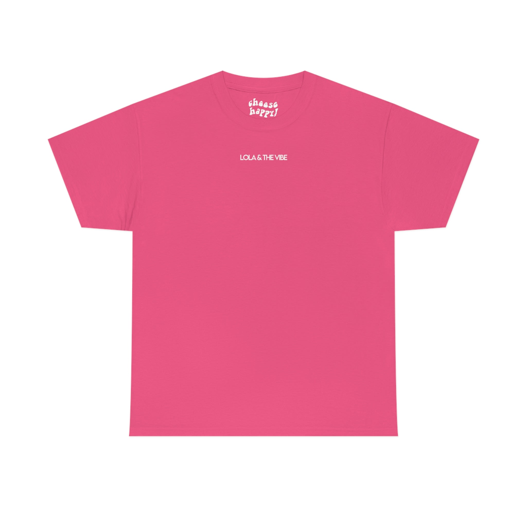 SYLMT Tee - Pink With White