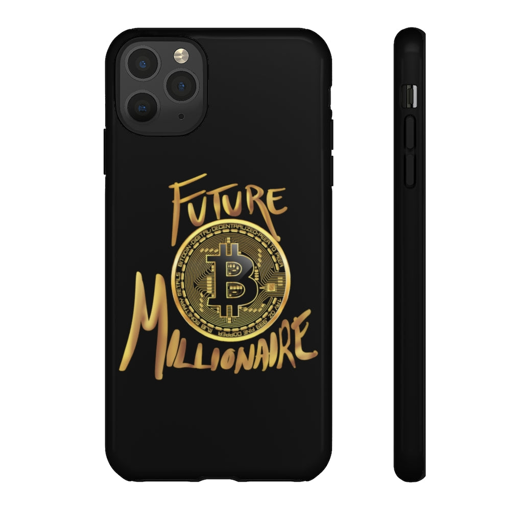 Future Bitcoin Millionaire iPhone Case