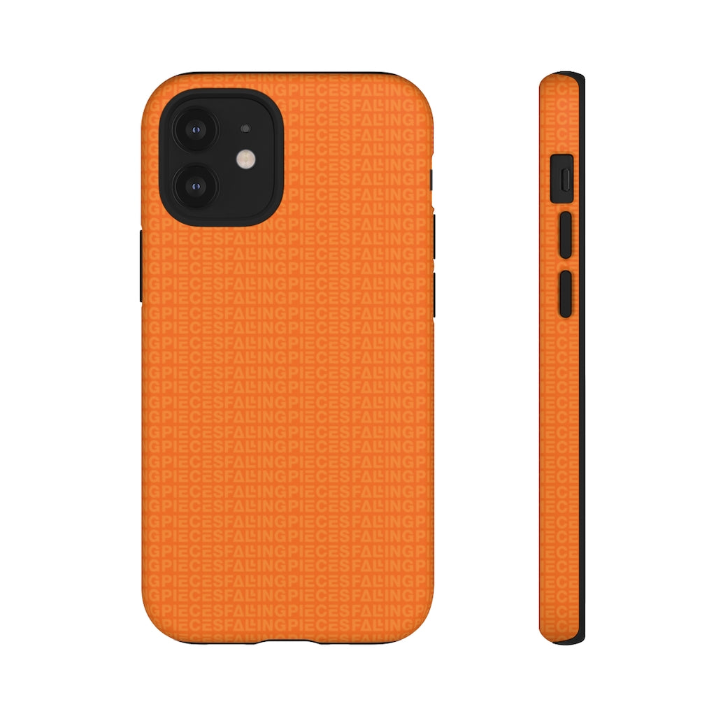 Orange Infinity iPhone Case