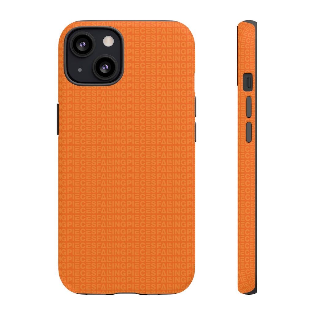 Orange Infinity iPhone Case