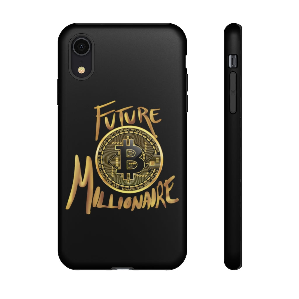 Future Bitcoin Millionaire iPhone Case