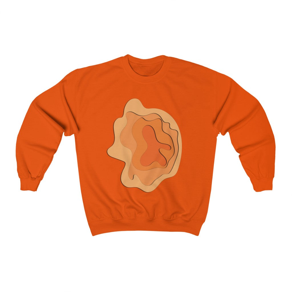 Orange Abyss Sweatshirt