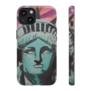 Miss Liberty iPhone Case