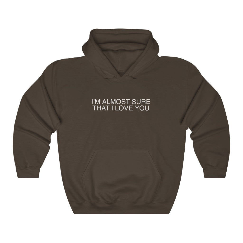 Almost Sure I Love You Hoodie