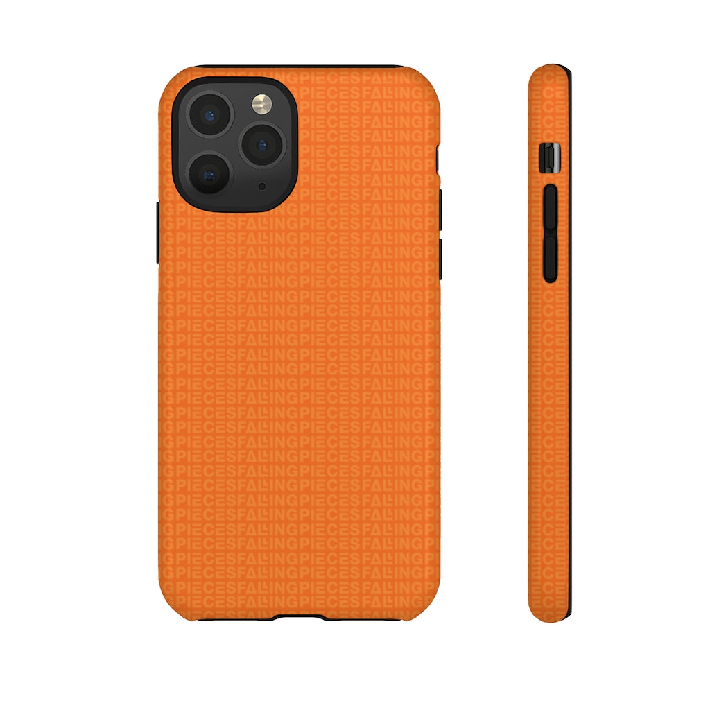 Orange Infinity iPhone Case