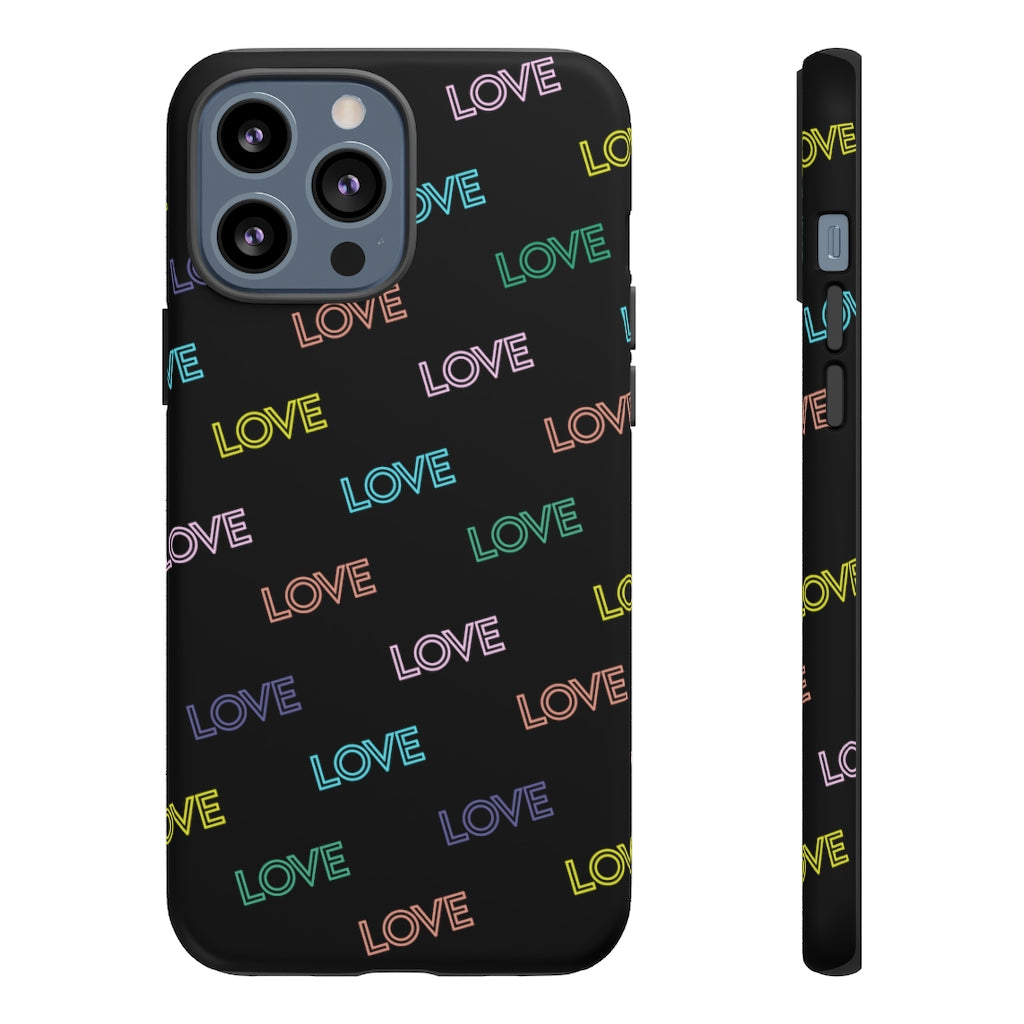 Love Pattern iPhone Case